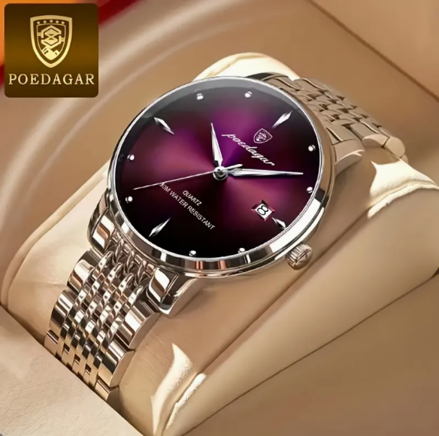 ساعة كوارتز رجالية فاخرة 